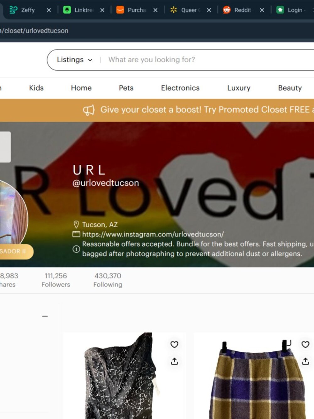 Wholesale Lots - up to 5 pounds - Women's all sizes, Men's all sizes